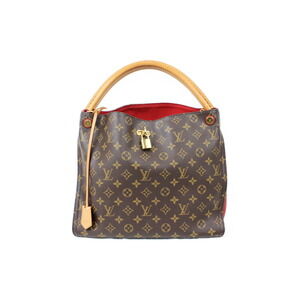 LOUIS VUITTON Gaia Monogram Canvas Shoulder Bag One Shoulder